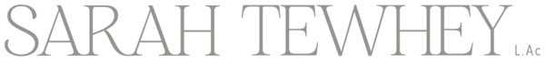 Sarah Tewhey L.Ac